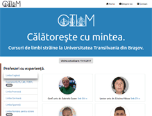 Tablet Screenshot of cilm.ro